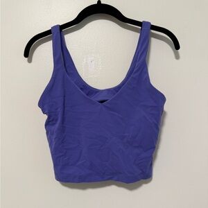 Purple lululemon align tank top